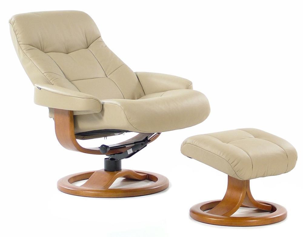 Fjords by Hjellegjerde Muldal Large Contemporary Recliner / Ottoman